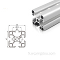 Norme européenne 4040 Profil en aluminium Silver